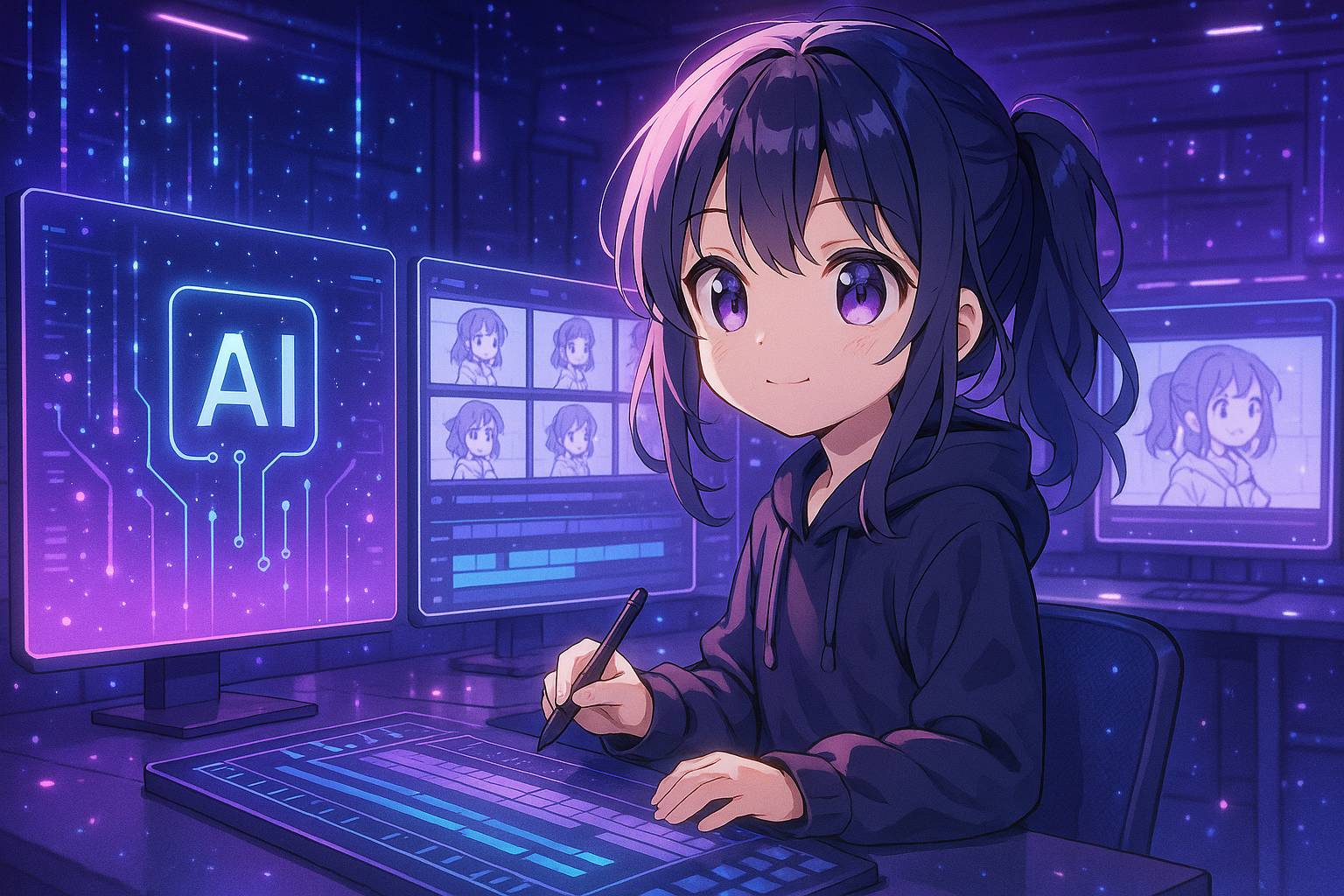 免费看片AI动漫技术